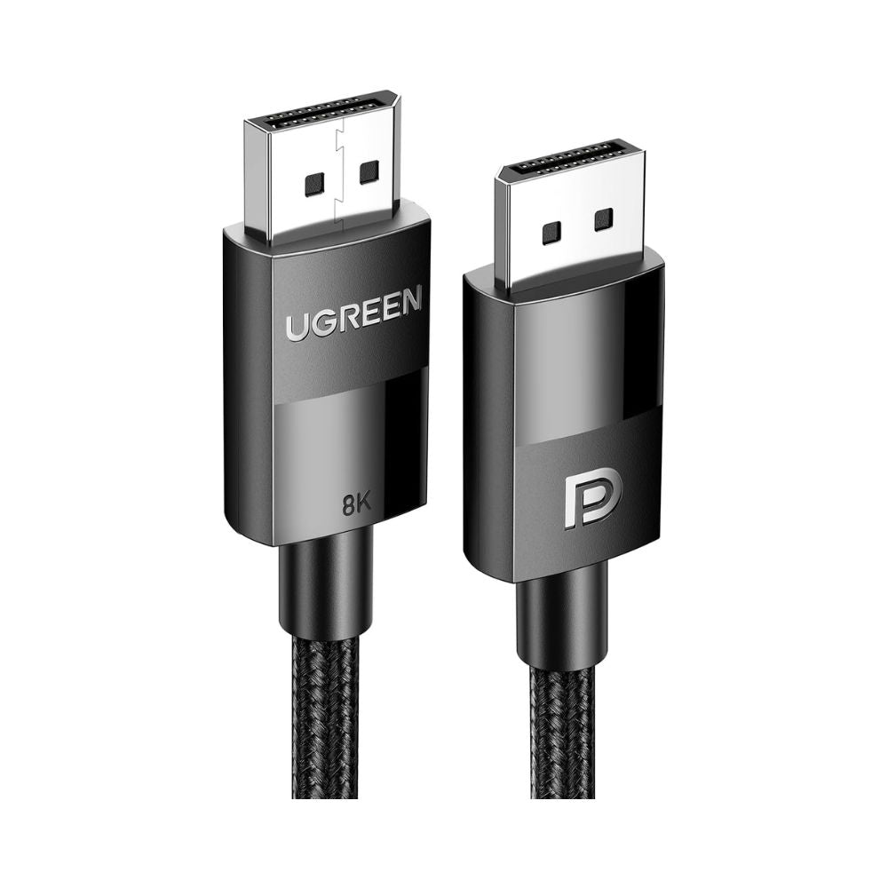 Ugreen 80391 DP Male to Male DP 1.4 8k Round Cable ABS Shell Braid 1.5m Ugreen 80391 DP Male to Male DP 1.4 8k Round Cable ABS Shell Braid 1.5m